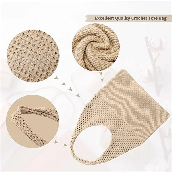 Knit Summer Tote Bag