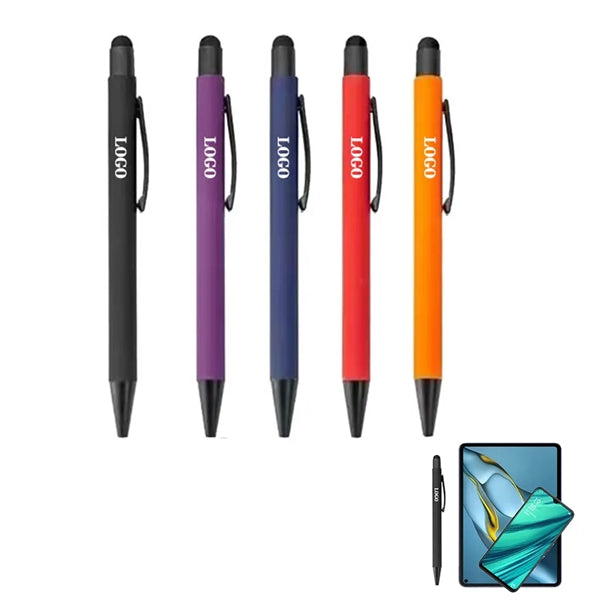 Stylus Pen with Metal Clip