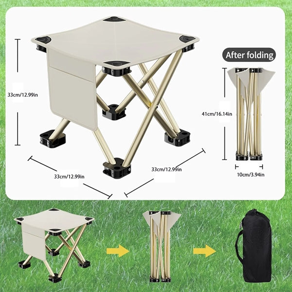 Portable Folding Camping Stool with cary bag