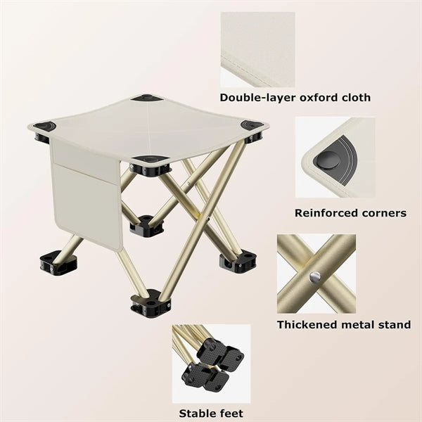 Portable Folding Camping Stool with cary bag