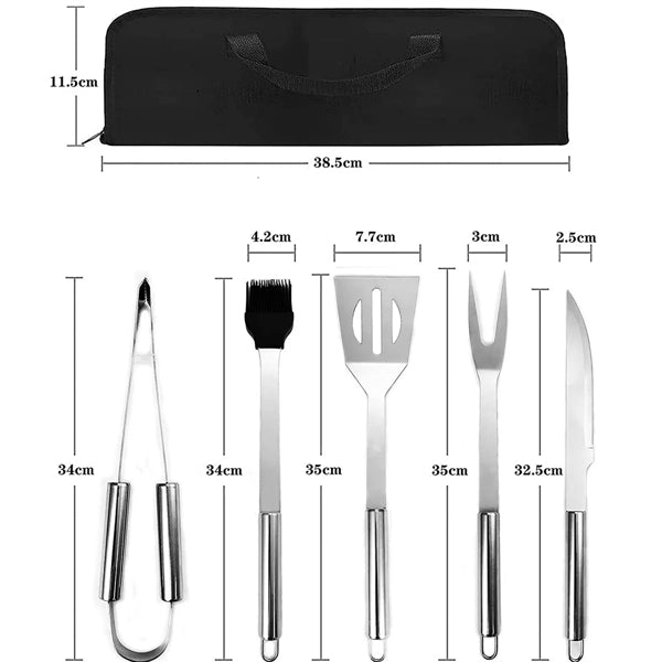 BBQ Grill Tool Kit
