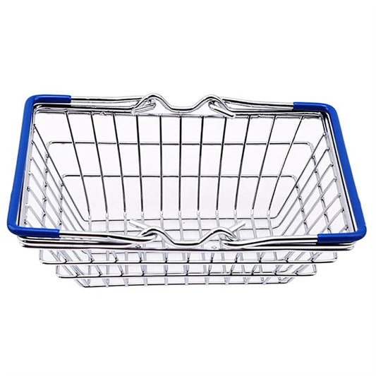 Kids Mini Shopping Toys Supermarket Folding Basket