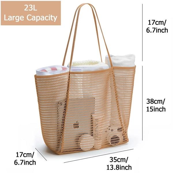 Mesh Beach Tote Large Bag