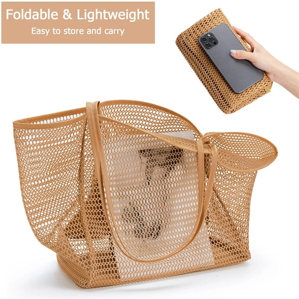 Mesh Beach Tote Large Bag