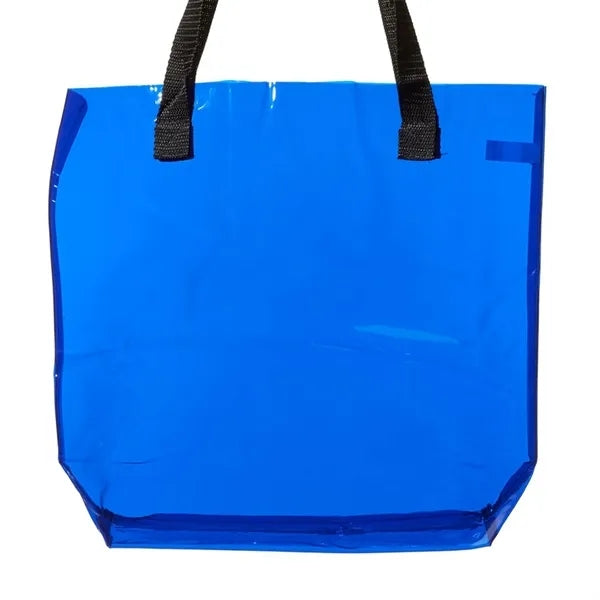Classic Transparent Beach Tote Bag w/ Handles