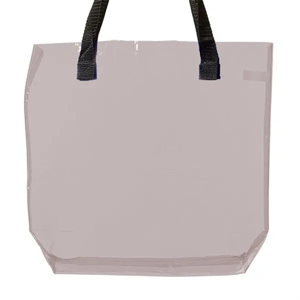 Classic Transparent Beach Tote Bag w/ Handles