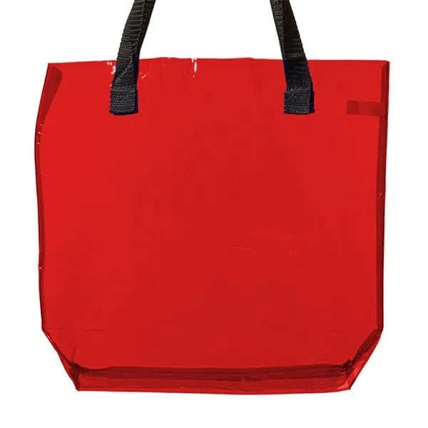Classic Transparent Beach Tote Bag w/ Handles