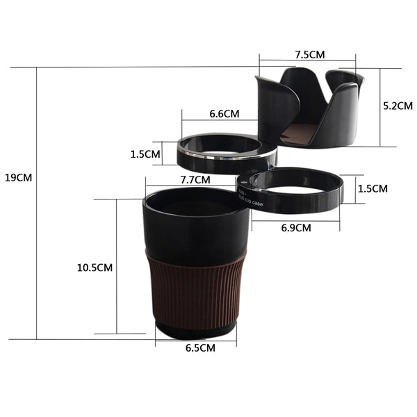 5 in 1 Adjustable Multi Cup Case Holder For Car