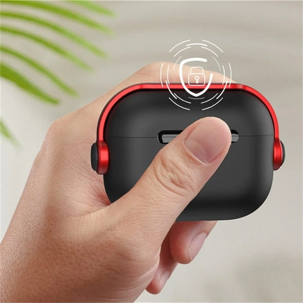Silicone Shockproof Protective AirPods Case with Lanyard