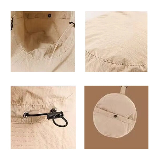 Foldable Quick Dry Bucket Cap