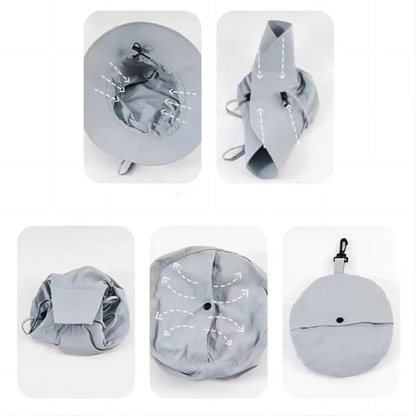 Foldable Quick Dry Bucket Cap