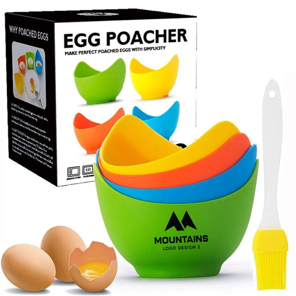 Silicone Egg Poacher Cup for Microwave