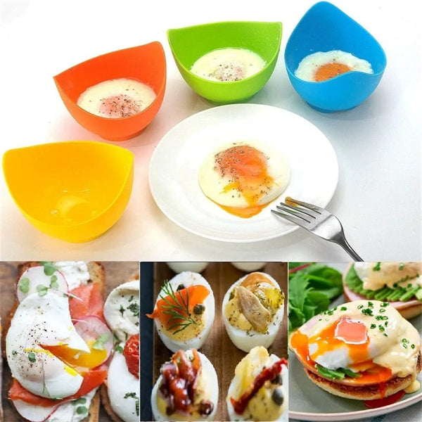 Silicone Egg Poacher Cup for Microwave