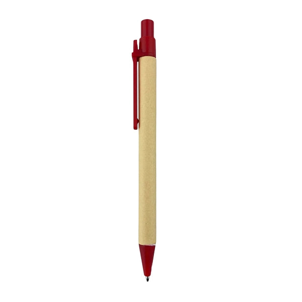 Brown Paper Tube Ballpoint Pen