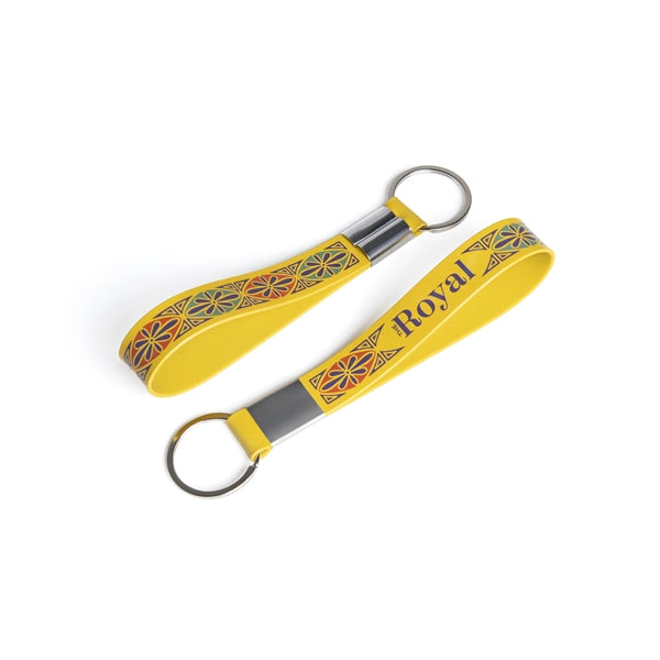 Silicone Key Rings - Full Color