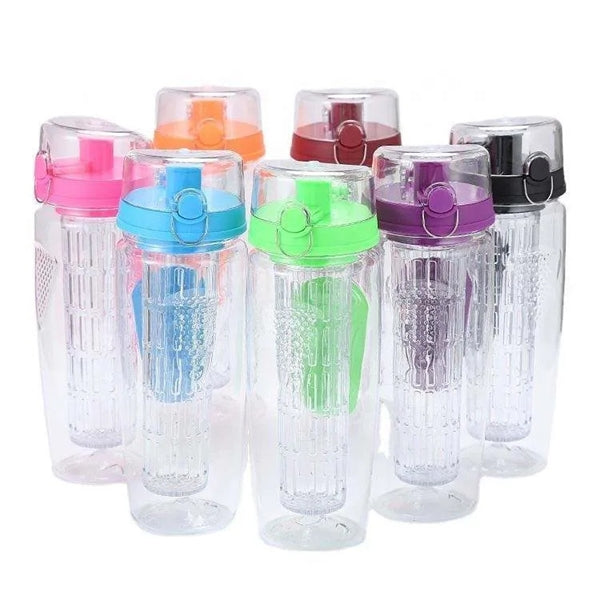 32 oz Fruit Infusion Tritan Bottle Drink Mixer Flip Top