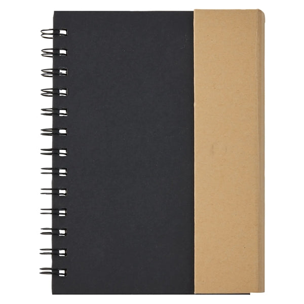 Eco Magnetic Notebook with Sticky Notes & Pen