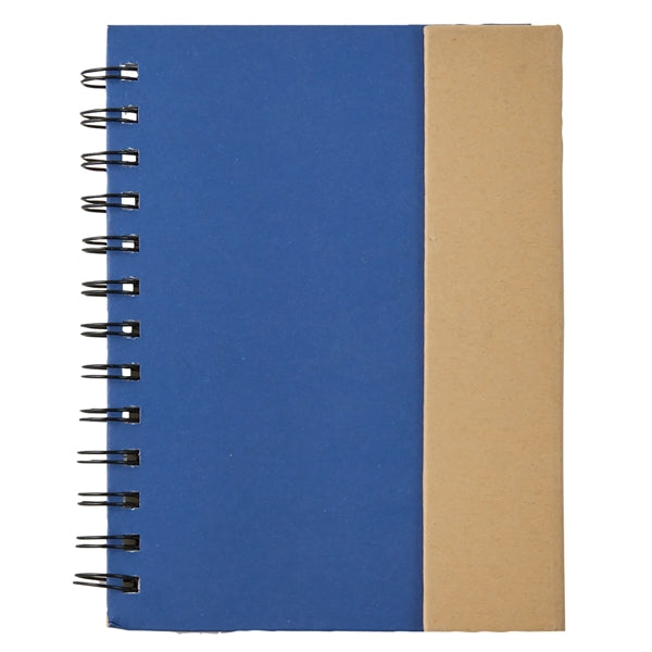Eco Magnetic Notebook with Sticky Notes & Pen