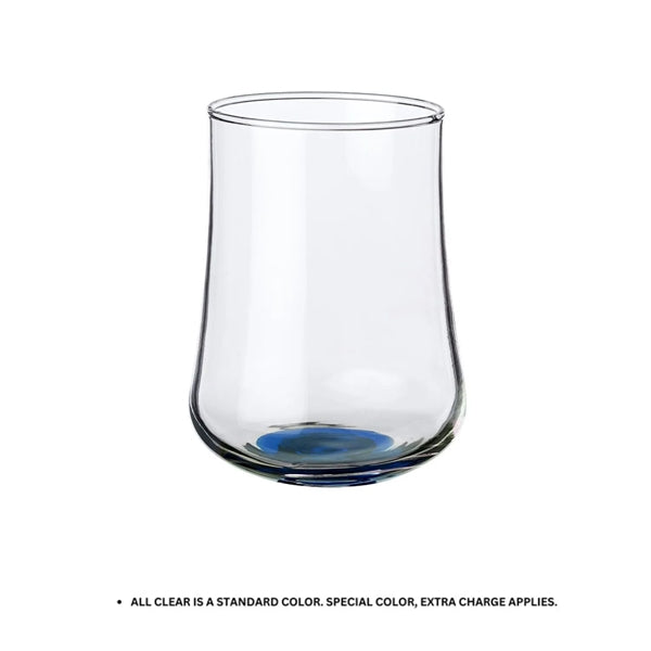 Elegant Rose Bud Stemless Glass, 15.5 oz.