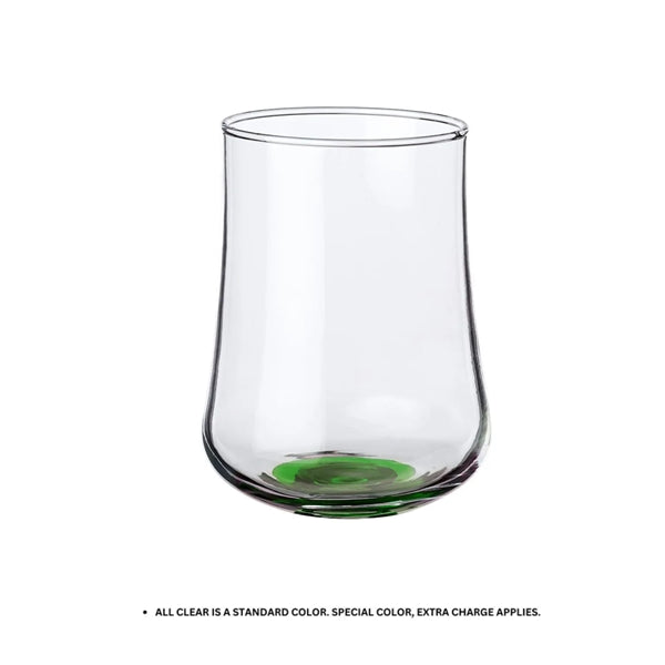 Elegant Rose Bud Stemless Glass, 15.5 oz.