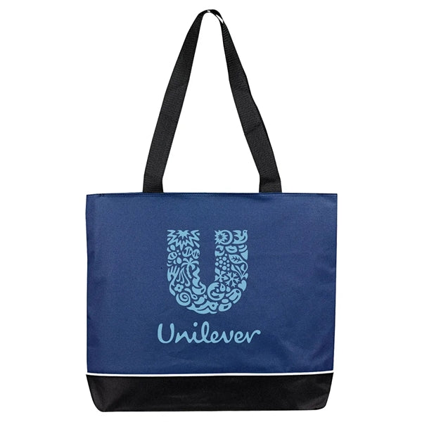 Zipper Shoulder Tote Bag