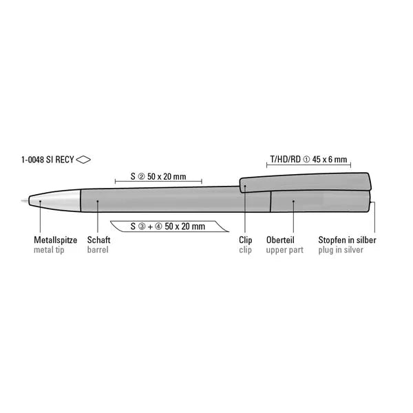 Ultimate Si Recy Twist-action Pen