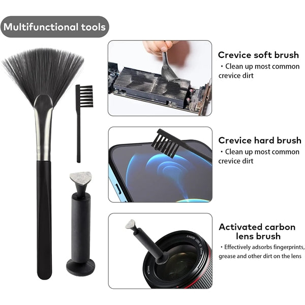 18 in 1 Camera Cleaner Brush Kit Electronic Cleaning Tools