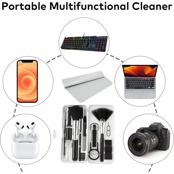 18 in 1 Camera Cleaner Brush Kit Electronic Cleaning Tools