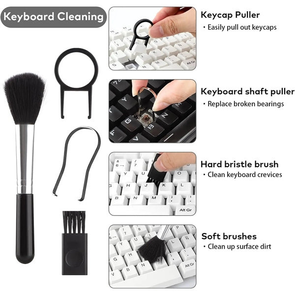 18 in 1 Camera Cleaner Brush Kit Electronic Cleaning Tools