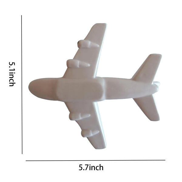 PU Double-Deck Airplane Shape Foam Decompression Toy