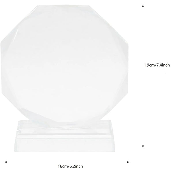 7.4"*6.2" Blank Crystal Trophy