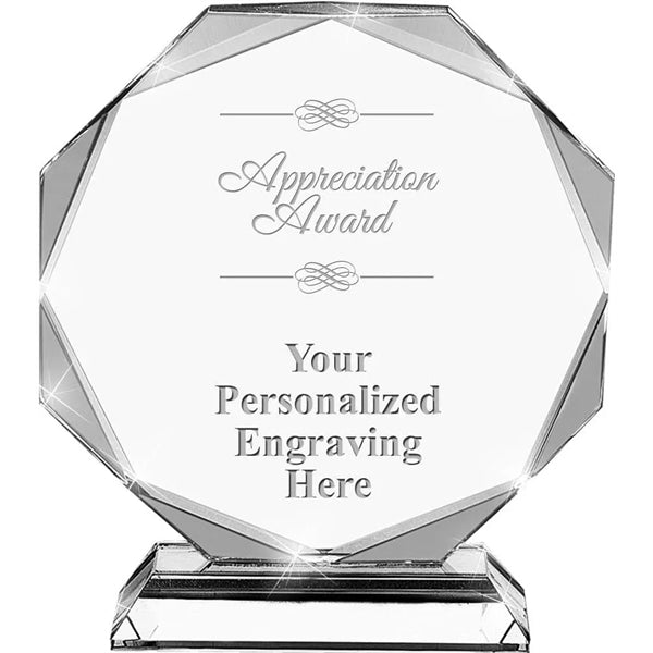 7.4"*6.2" Blank Crystal Trophy
