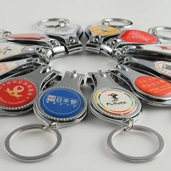 Nail Clipper Bottle Opener With Key Chain