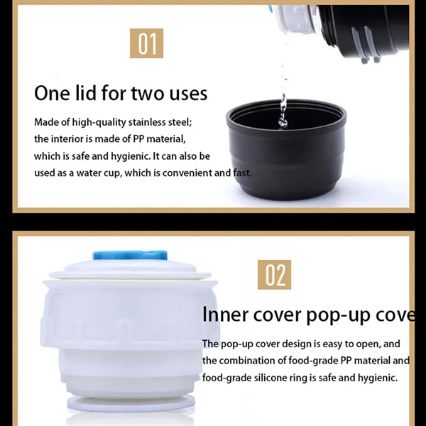 70oz Large capacity thermos pot