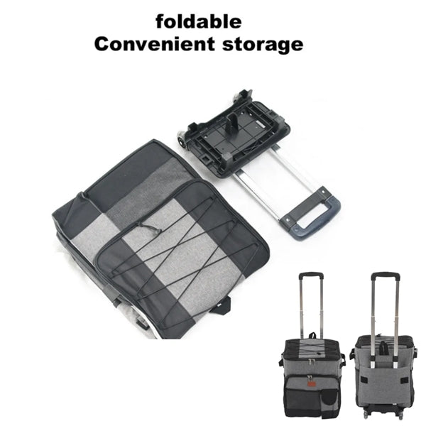 Portable Rolling Cooler Bag