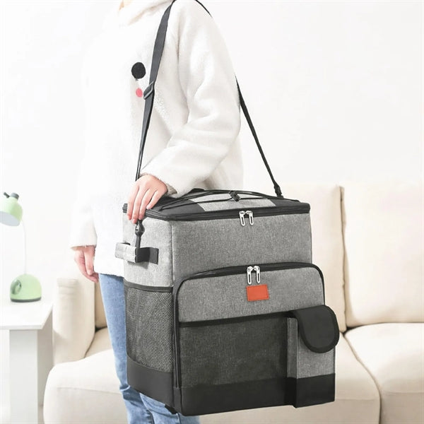 Portable Rolling Cooler Bag