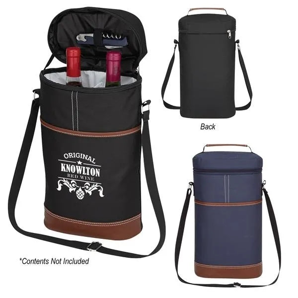 2 Bottle Wine Carrier Tote