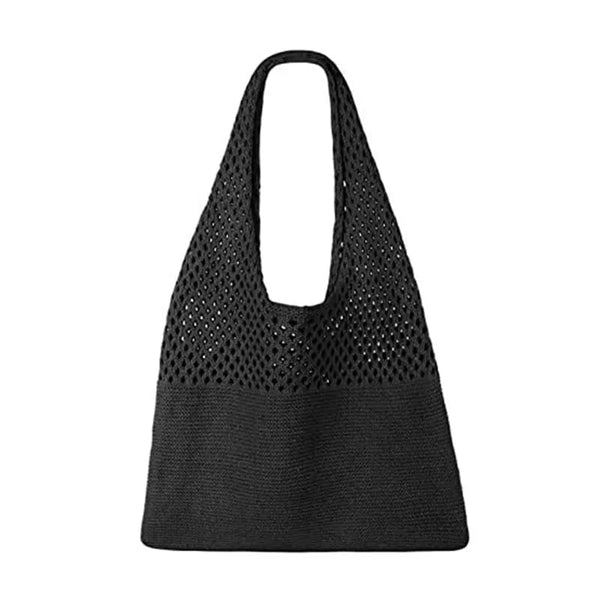 Crochet Mesh Beach Tote Bag