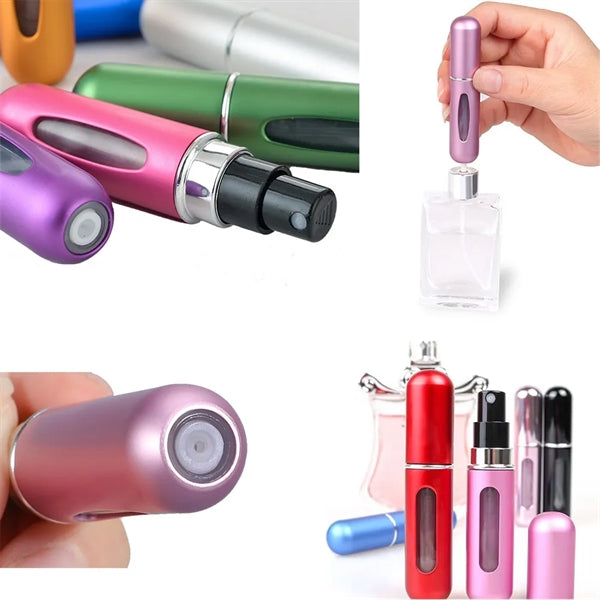 5Ml Aluminum Capsule Perfume Spray Atomizer Bottle