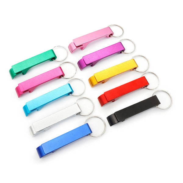 Aluminum Bottle Opener Keychain