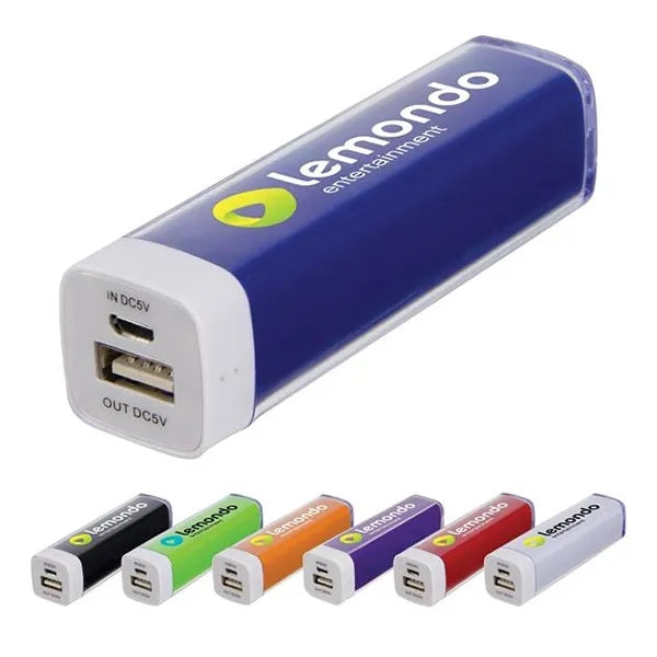 2200mAh Plastic Power Bank