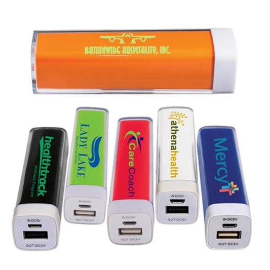 2200mAh Plastic Power Bank