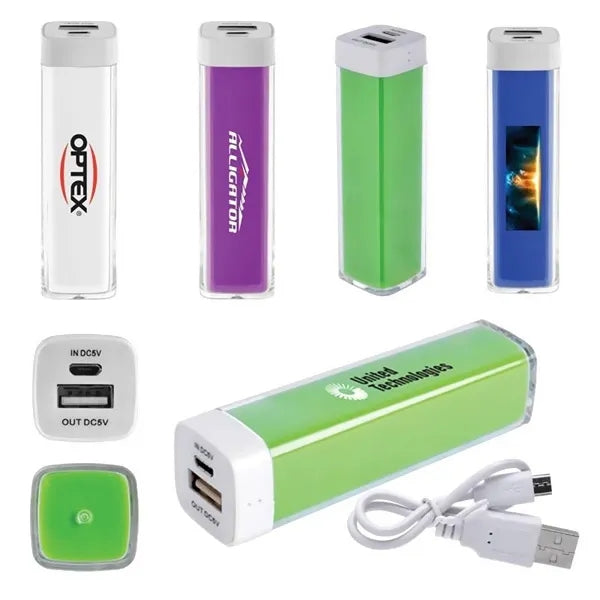 2200mAh Plastic Power Bank