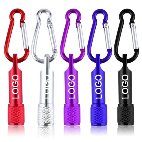 LED Flashlight with Carabiner
