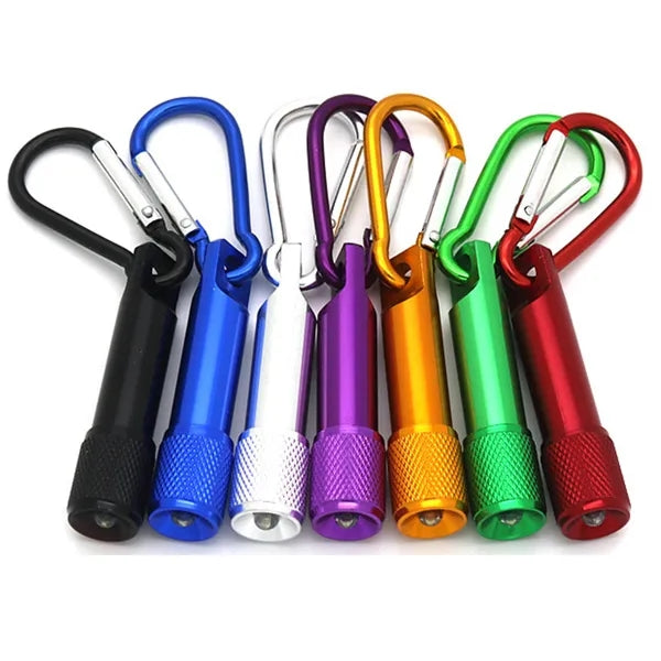 LED Flashlight with Carabiner