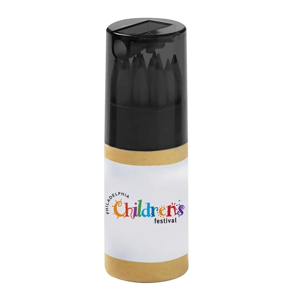 Colored Pencil Set in Tube with Sharpener