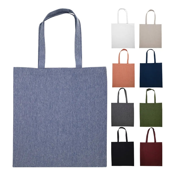 Sage 100% Recycled Canvas Tote Bag