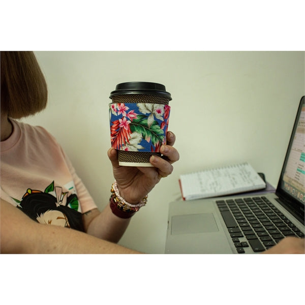 Full Color Small Coffe Sleeve Foam Coolie