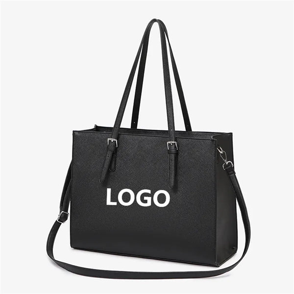 Stylish Leather Laptop Tote Bag for Professionals.