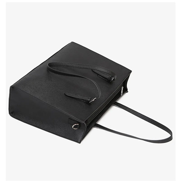 Stylish Leather Laptop Tote Bag for Professionals.